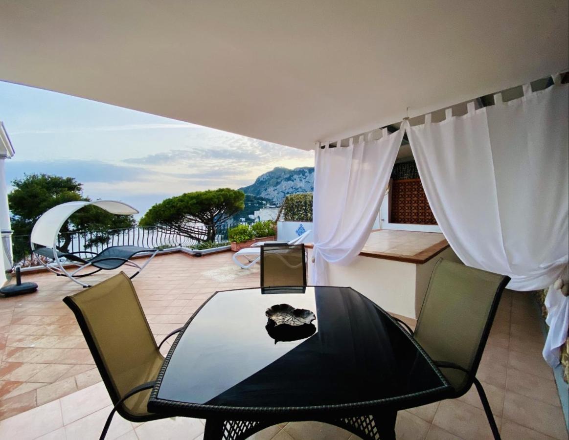Marvelous Sea View Villa Capri Extérieur photo