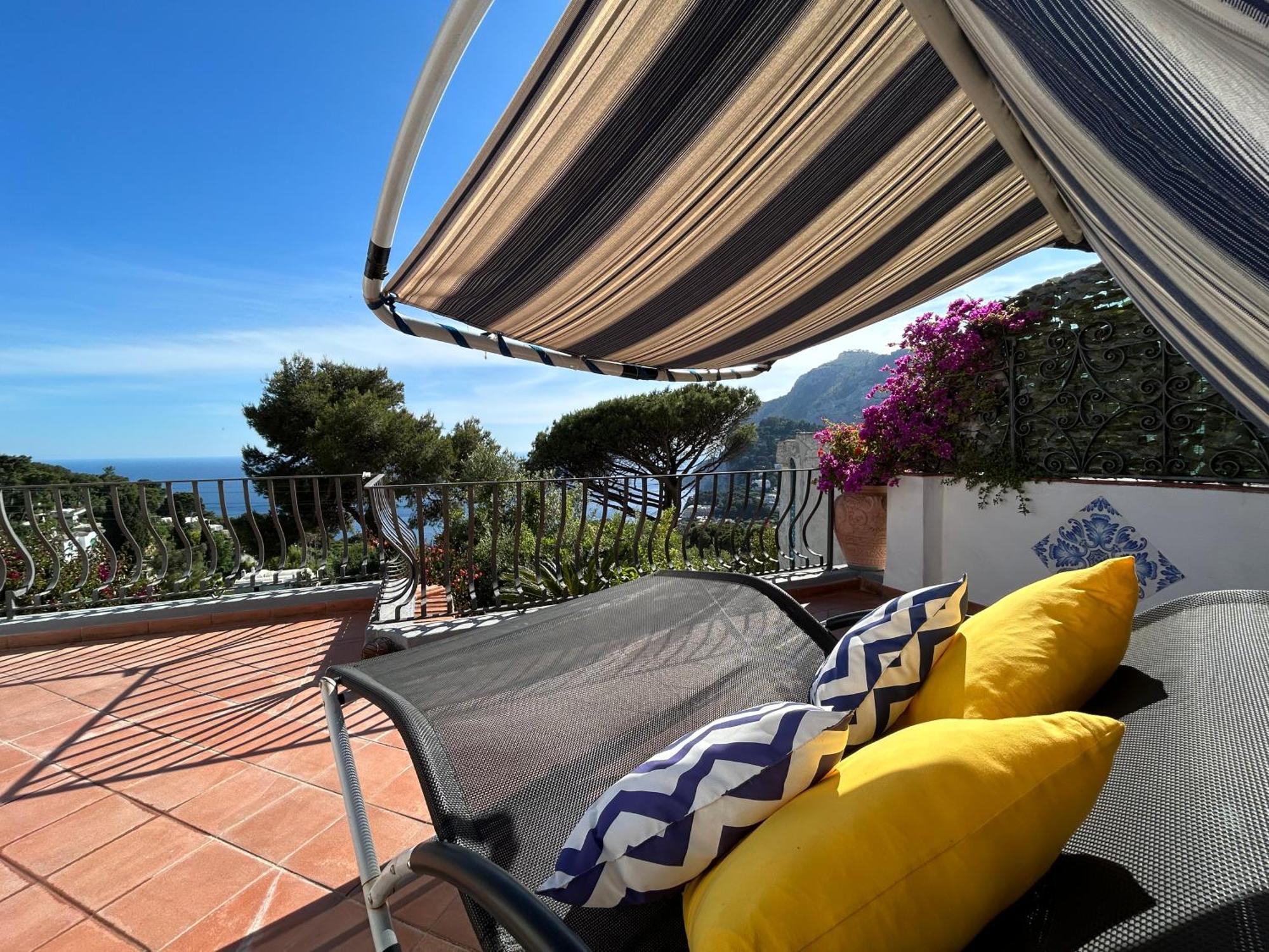 Marvelous Sea View Villa Capri Extérieur photo