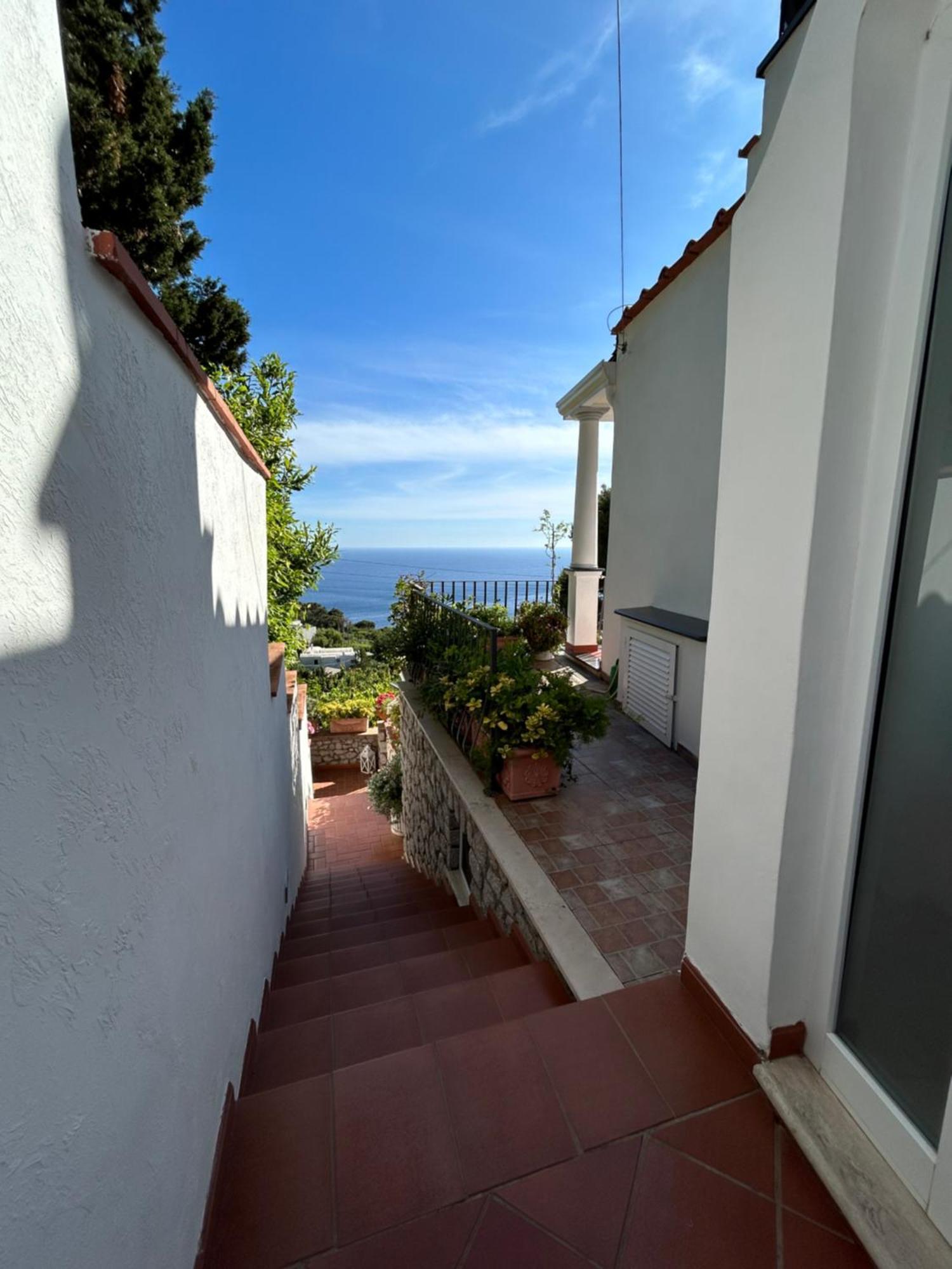 Marvelous Sea View Villa Capri Extérieur photo