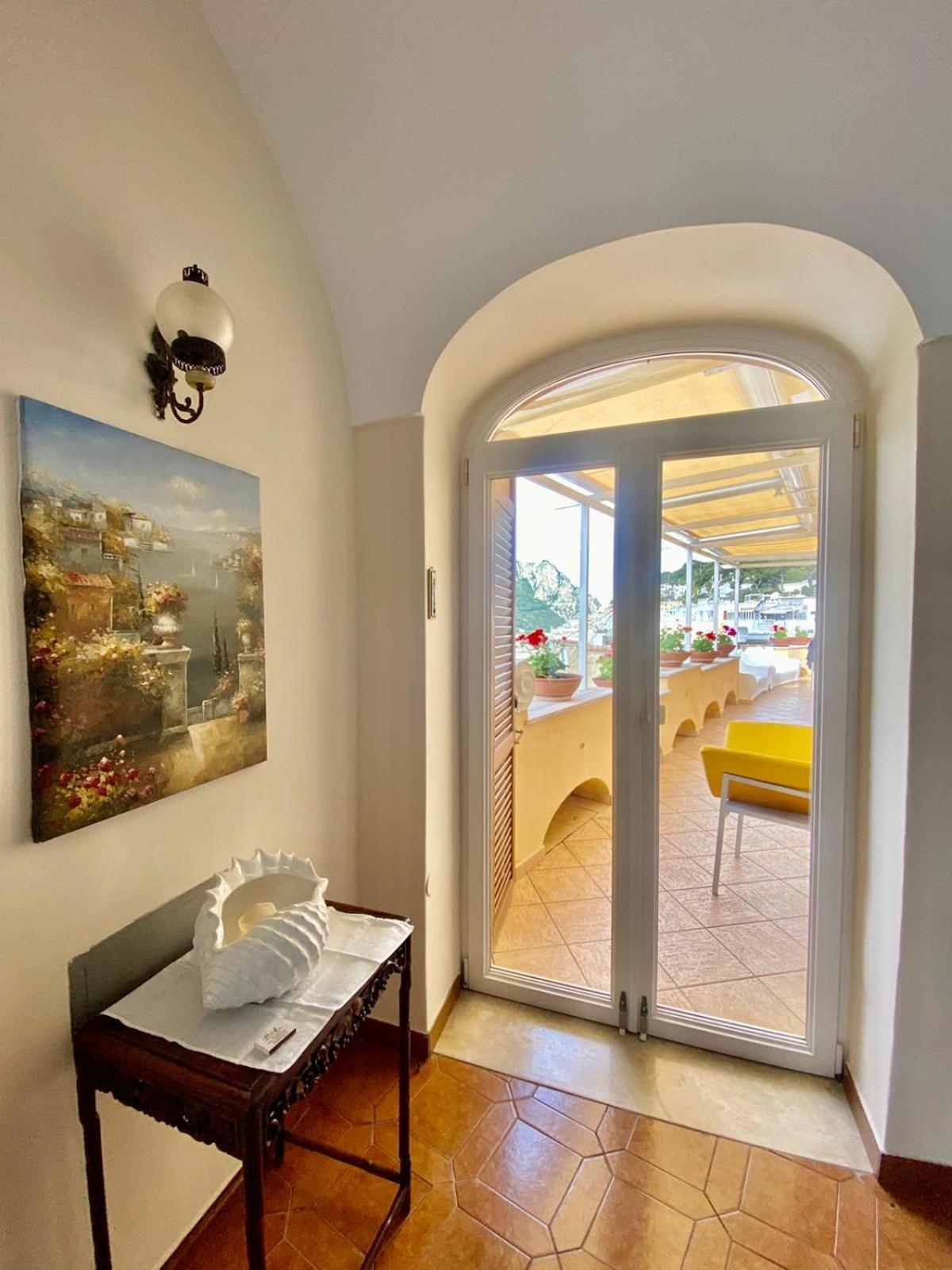 Marvelous Sea View Villa Capri Extérieur photo