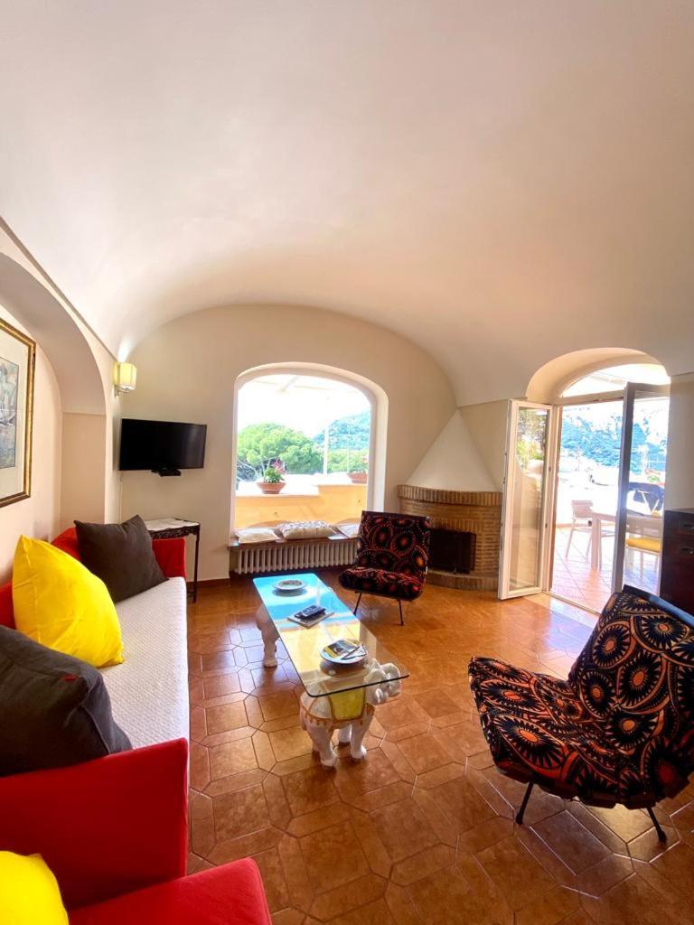 Marvelous Sea View Villa Capri Extérieur photo